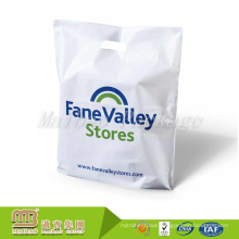 Guangzhou Factory Cheap Boutique Custom Logo Printed Strong Heat Sealed Plastic Die Cut Shopping Bag